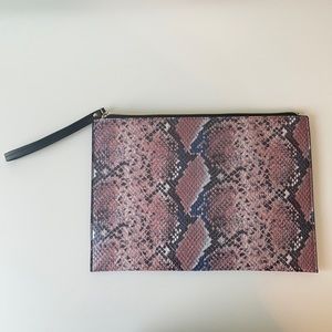JustFab clutch bag